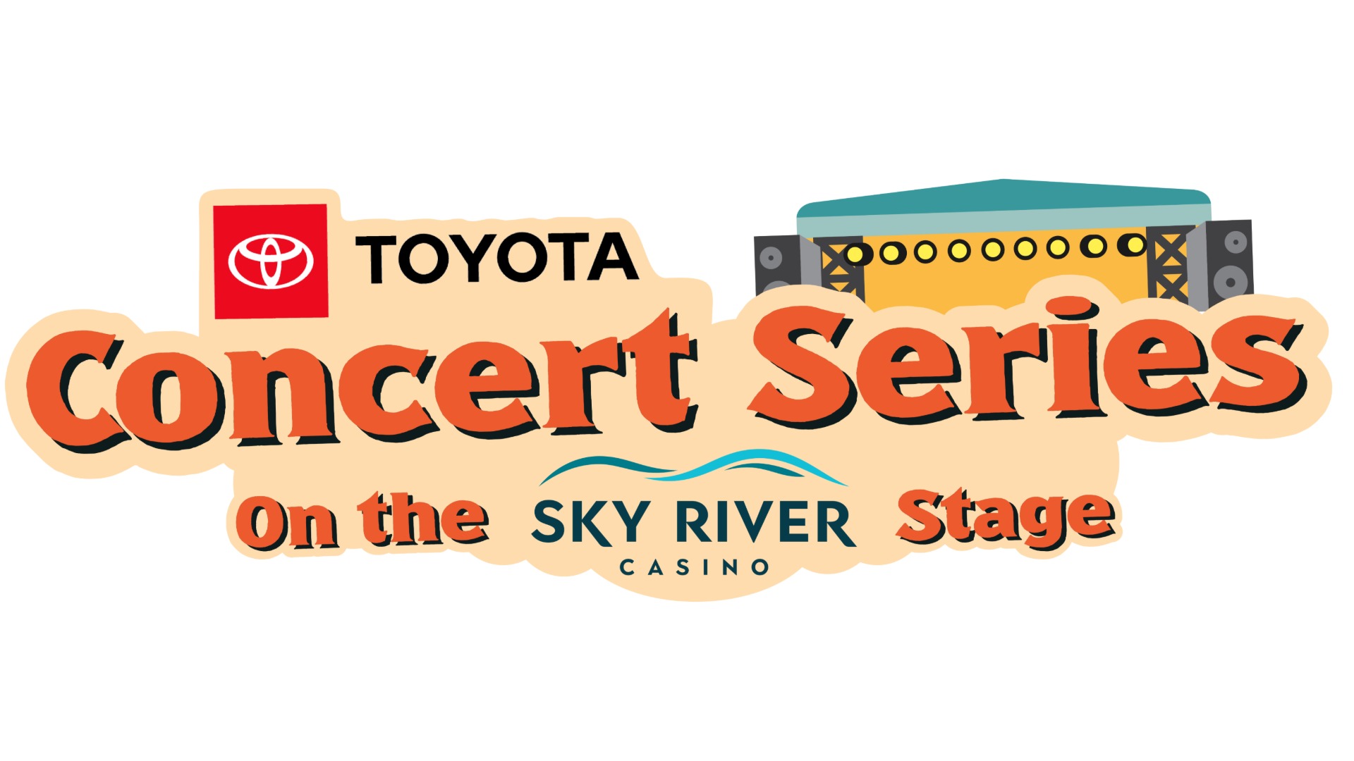 Toyota Concert Series on the Sky River Casino Stage LOGO